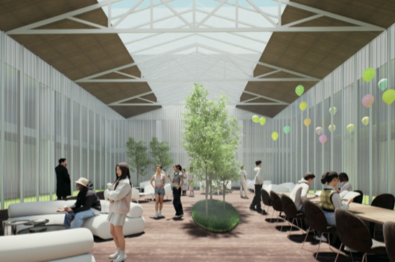 자연대 로비 조감도